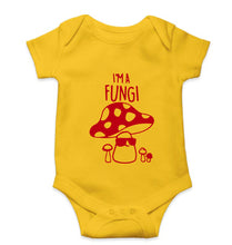 Load image into Gallery viewer, Mushroom Kids Romper For Baby Boy/Girl-0-5 Months(18 Inches)-Yellow-Ektarfa.online
