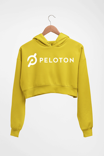 Peloton Crop HOODIE FOR WOMEN-Mustard Yellow-Ektarfa.online