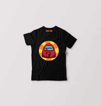 Load image into Gallery viewer, Among Us Kids T-Shirt for Boy/Girl-Black-Ektarfa.online

