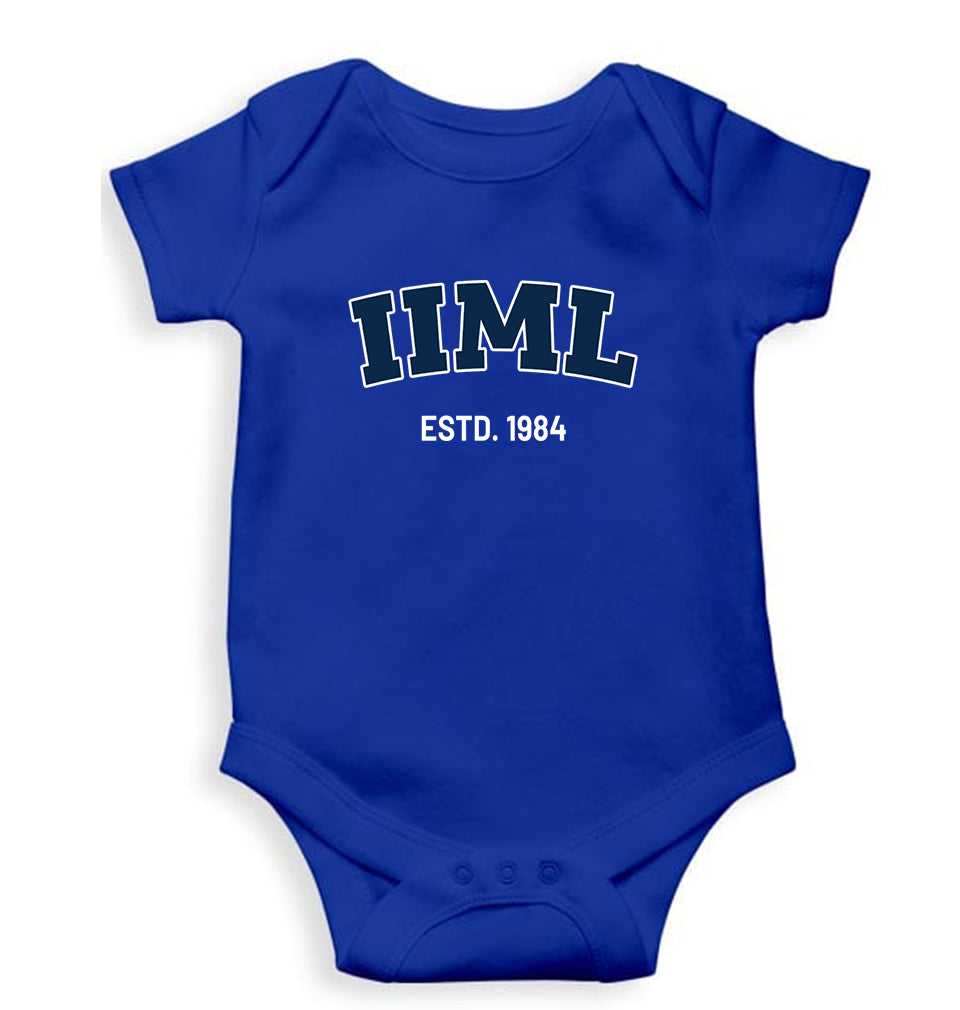 IIM Lucknow Kids Romper For Baby Boy/Girl-Royal Blue-Ektarfa.online