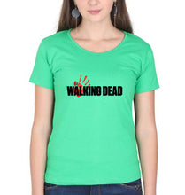 Load image into Gallery viewer, The Walking Dead T-Shirt for Women-Flag Green-Ektarfa.online
