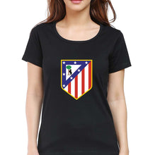Load image into Gallery viewer, Atlético Madrid T-Shirt for Women-Black-Ektarfa.online
