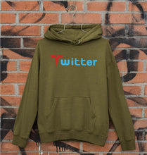 Load image into Gallery viewer, Elon Musk Twitter x Tesla Unisex Hoodie for Men/Women-Olive Green-Ektarfa.online
