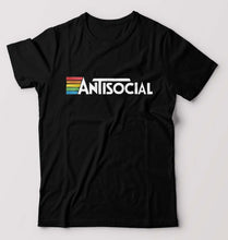Load image into Gallery viewer, AntiSocial T-Shirt for Men-Black-Ektarfa.online
