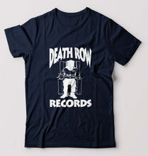 Load image into Gallery viewer, Death Row Records T-Shirt for Men-Navy Blue-Ektarfa.online
