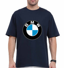 Load image into Gallery viewer, BMW Oversized T-Shirt for Men-Navy Blue-Ektarfa.online
