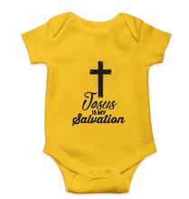 Load image into Gallery viewer, Jesus Kids Romper For Baby Boy/Girl-Yellow-Ektarfa.online
