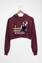 Load image into Gallery viewer, Ronnie O&#39;Sullivan Snooker Crop HOODIE FOR WOMEN-Maroon-Ektarfa.online
