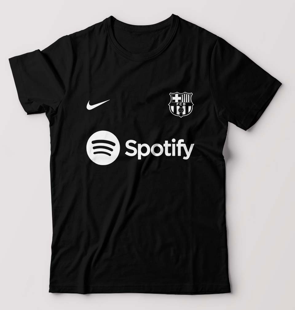 Barcelona 2022-23 T-Shirt for Men-Black-Ektarfa.online