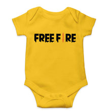 Load image into Gallery viewer, Free Fire Kids Romper For Baby Boy/Girl-Yellow-Ektarfa.online

