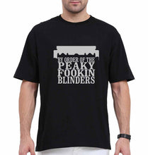 Load image into Gallery viewer, Peaky Blinders Oversized T-Shirt for Men-Black-Ektarfa.online
