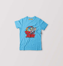 Load image into Gallery viewer, Tom &amp; Jerry Kids T-Shirt for Boy/Girl-Light Blue-Ektarfa.online
