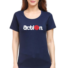 Load image into Gallery viewer, Action T-Shirt for Women-Navy Blue-Ektarfa.online
