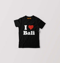 Load image into Gallery viewer, I Love Bali Kids T-Shirt for Boy/Girl-Black-Ektarfa.online
