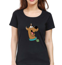 Load image into Gallery viewer, Scooby Doo T-Shirt for Women-Black-Ektarfa.online
