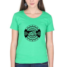 Load image into Gallery viewer, Arctic Monkeys T-Shirt for Women-Flag Green-Ektarfa.online
