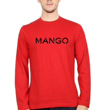 Load image into Gallery viewer, Mango Full Sleeves T-Shirt for Men-Red-Ektarfa.online
