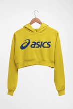Load image into Gallery viewer, Asics Crop HOODIE FOR WOMEN-Mustard Yellow-Ektarfa.online
