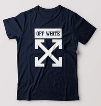 Load image into Gallery viewer, Off White T-Shirt for Men-Navy Blue-Ektarfa.online
