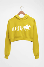 Load image into Gallery viewer, Horse Riding Crop HOODIE FOR WOMEN-Mustard Yellow-Ektarfa.online
