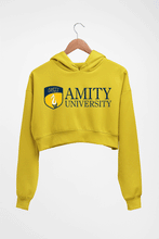 Load image into Gallery viewer, Amity Crop HOODIE FOR WOMEN-Mustard Yellow-Ektarfa.online
