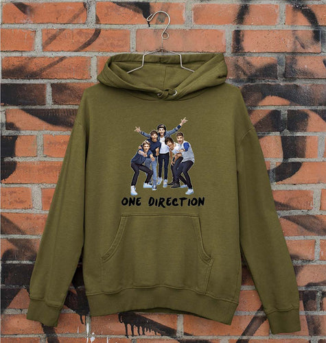 One Direction Unisex Hoodie for Men/Women-Olive Green-Ektarfa.online