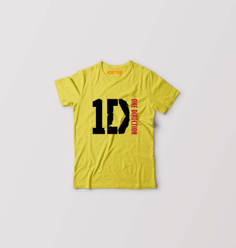 One Direction Kids T-Shirt for Boy/Girl-Yellow-Ektarfa.online
