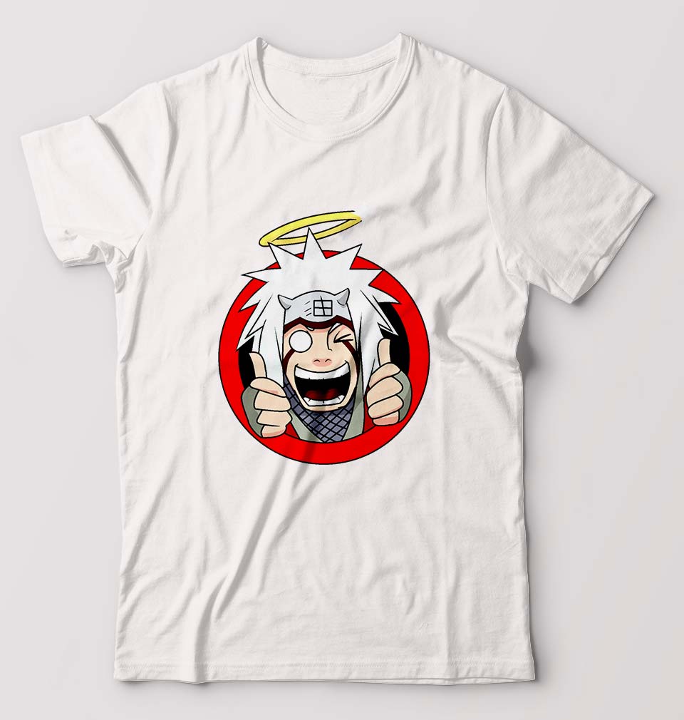 Jiraiya T-Shirt for Men-White-Ektarfa.online