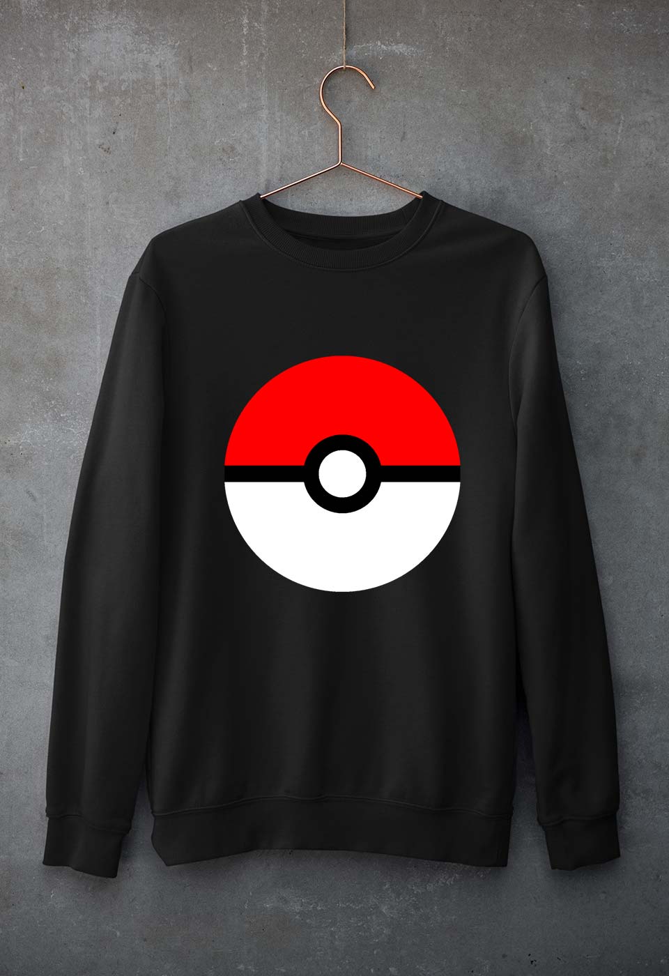 Pokémon Unisex Sweatshirt for Men/Women-Black-Ektarfa.online