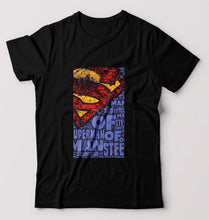 Load image into Gallery viewer, Superman Superhero T-Shirt for Men-Black-Ektarfa.online
