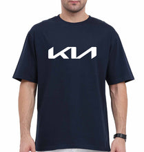 Load image into Gallery viewer, Kia Oversized T-Shirt for Men-Navy Blue-Ektarfa.online
