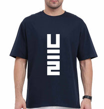 Load image into Gallery viewer, U2 Oversized T-Shirt for Men-Navy Blue-Ektarfa.online
