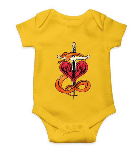 Shawn Michaels (WWE) Kids Romper For Baby Boy/Girl-Yellow-Ektarfa.online