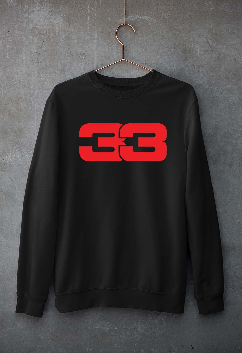 Max Verstappen Unisex Sweatshirt for Men/Women-S(40 Inches)-Black-Ektarfa.online