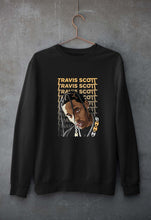 Load image into Gallery viewer, Travis Scott Unisex Sweatshirt for Men/Women-S(40 Inches)-Black-Ektarfa.online
