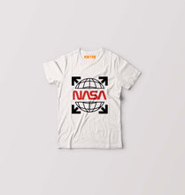 Load image into Gallery viewer, Nasa White Off Tee Kids T-Shirt for Boy/Girl-White-Ektarfa.online
