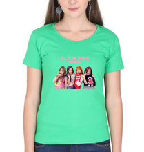Load image into Gallery viewer, BLACKPINK T-Shirt for Women-Flag Green-Ektarfa.online

