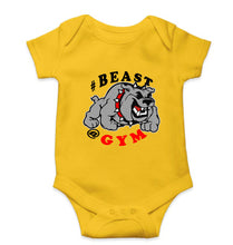 Load image into Gallery viewer, Beast Gym Kids Romper For Baby Boy/Girl-Yellow-Ektarfa.online
