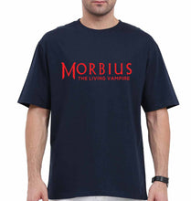 Load image into Gallery viewer, Morbius Oversized T-Shirt for Men-Navy Blue-Ektarfa.online
