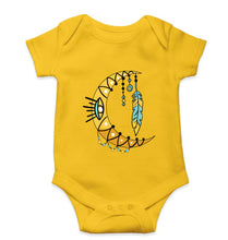 Load image into Gallery viewer, Dream Catcher Moon Kids Romper For Baby Boy/Girl-Yellow-Ektarfa.online
