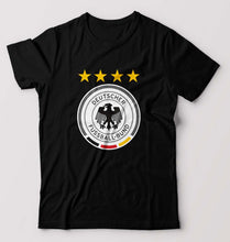 Load image into Gallery viewer, Germany Football T-Shirt for Men-S(38 Inches)-Black-Ektarfa.online
