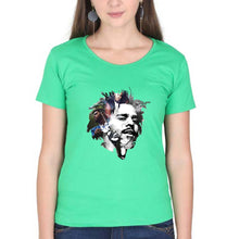 Load image into Gallery viewer, J. Cole T-Shirt for Women-Flag Green-Ektarfa.online

