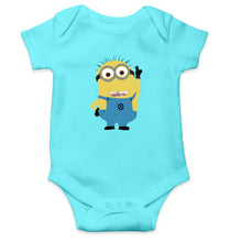 Load image into Gallery viewer, Minion Gru Kids Romper For Baby Boy/Girl-0-5 Months(18 Inches)-Sky Blue-Ektarfa.online
