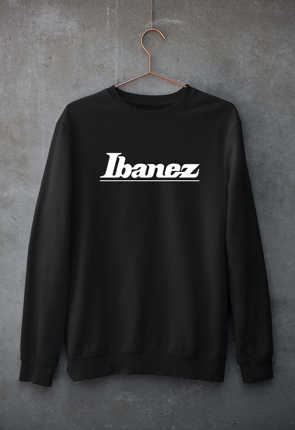Ibanez Guitar Sweatshirt for Men/Women-Black-Ektarfa.online