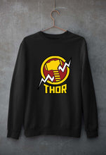 Load image into Gallery viewer, Thor Superhero Unisex Sweatshirt for Men/Women-Black-Ektarfa.online
