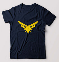 Load image into Gallery viewer, Captain Marvel T-Shirt for Men-Navy Blue-Ektarfa.online
