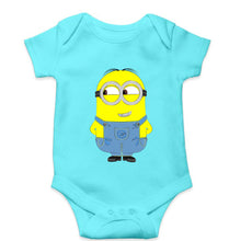 Load image into Gallery viewer, Minion Kids Romper For Baby Boy/Girl-0-5 Months(18 Inches)-Sky Blue-Ektarfa.online
