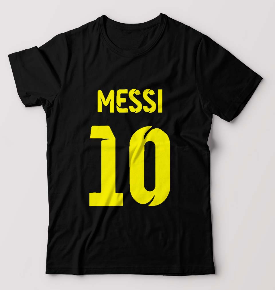 Lionel Messi T-Shirt for Men-Black-Ektarfa.online