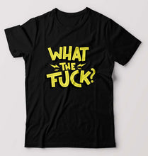 Load image into Gallery viewer, What The Fuck T-Shirt for Men-Black-Ektarfa.online
