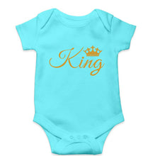 Load image into Gallery viewer, King Kids Romper For Baby Boy/Girl-Sky Blue-Ektarfa.online

